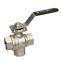 3T-3101/3L-3201 Series - 3-Way Brass Ball Valves